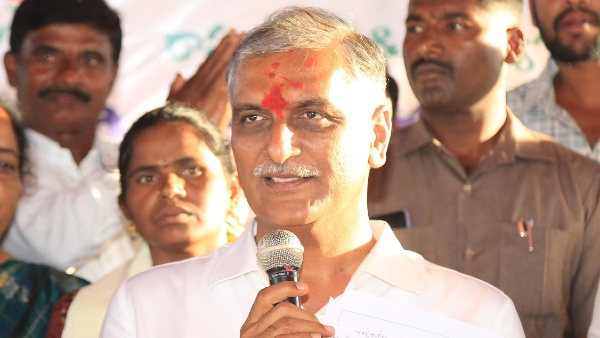 T Harish over Telangana development 