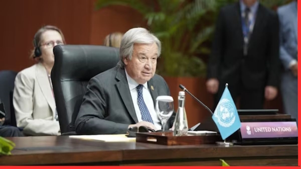 Antonio Guterres say on Indi Antonio Guterres say on Indi