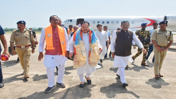 JP Adda from Chitrakoot started BJPs Garib Kalyan Mahaprayan, Jan Ashirwad Yatra started