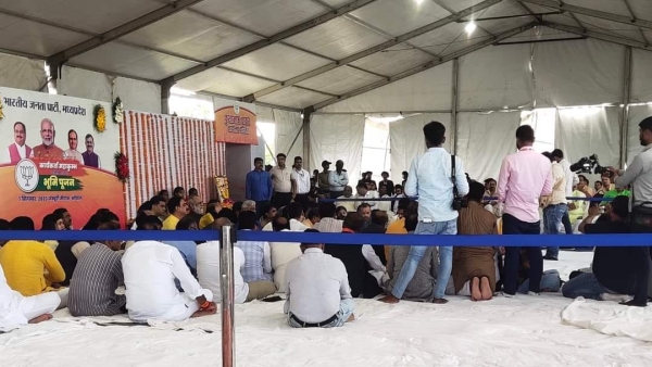 CM Shivraj Singh Chouhan replied on Stalins statement during Bhoomi Pujan at Jamboree Maidan