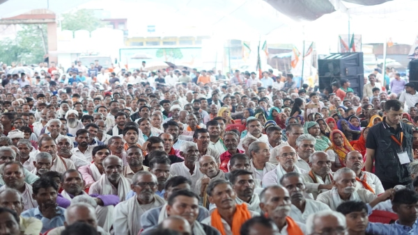 Jan Ashirwad Yatra of Gwalior-Chambal division started from Bhind, Manoj Tiwari participated