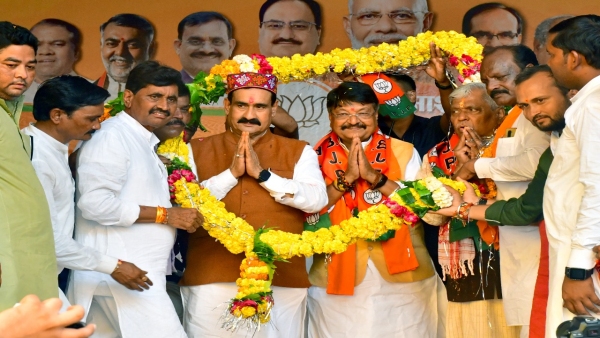 BJP Jan Ashirwad Yatra started Gwalior-Chambal division, Kailash Vijayvargiya participated