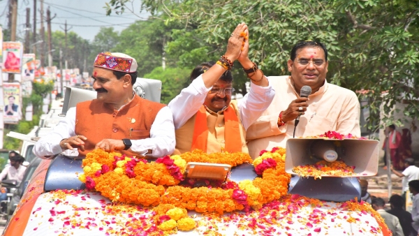 BJP Jan Ashirwad Yatra started Gwalior-Chambal division, Kailash Vijayvargiya participated