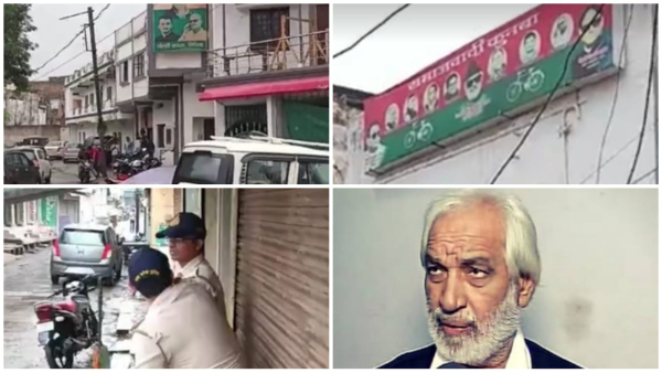 Income Tax Department raids the house of Chaudhary Munawwar Salim, close to leader Azam Khan