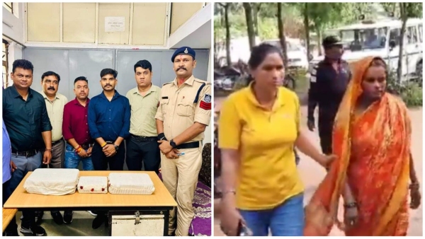 9 kg Nepali Barfi worth Rs 1 crore 80 lakh recovered, two men and woman of bihar smuggler arrested