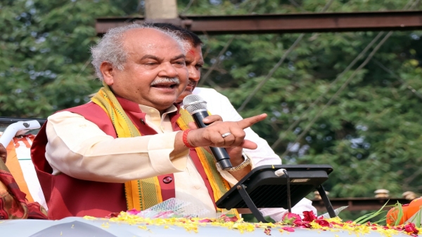 Narendra Singh Tomars statement in Umaria, Rahul Gandhi is a seasonal Hindu