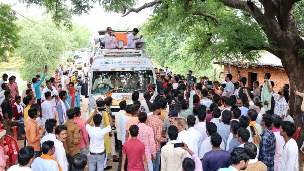 Rajendra Shukla gave big statement regarding BJP government in Jan Ashirwad Yatra of Vindhya region