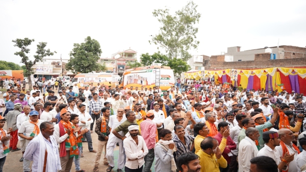 Rajendra Shukla gave big statement regarding BJP government in Jan Ashirwad Yatra of Vindhya region