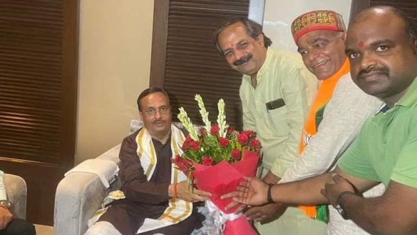 More than 2 dozen migrant BJP worker leaders reached Bhopal, meeting being held in hotel