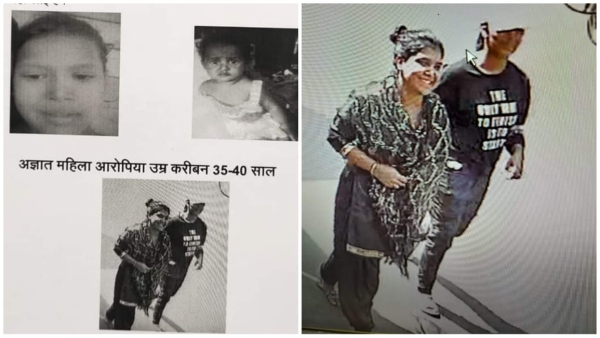 Two girls went missing in Talaiya in the name of Kanya Bhoj during Navratri, CCTV video surfaced