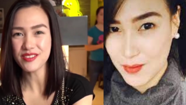 Beautiful female cab driver