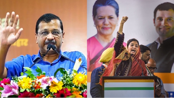  arvind kejriwal and alka lamba on election