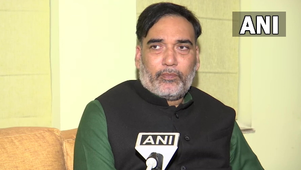 Delhi Environment Minister Gopal Rai
