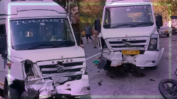Horrific accident Badrinath Highway, collision between tempo traveler bike, three dead