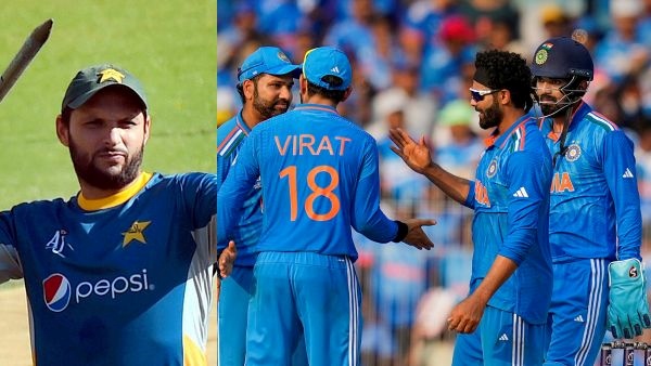 afridi and team india