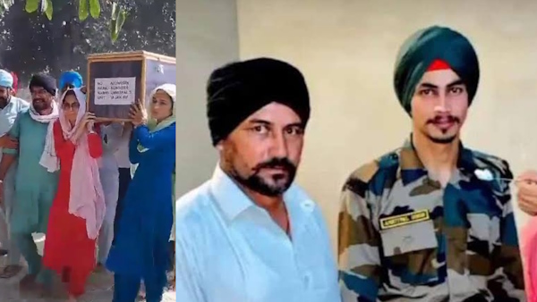 Congress alleges martyred Agniveer was not given final farewell with military honours
