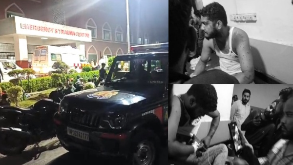 firing between two groups of students in boys hostel Aligarh Muslim University firing between two groups of students in boys hostel Aligarh Muslim University