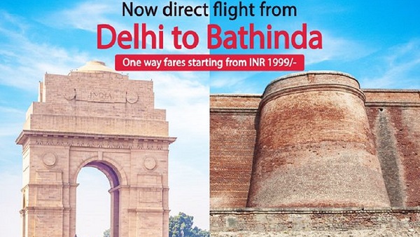 bhathinda to delhi flight