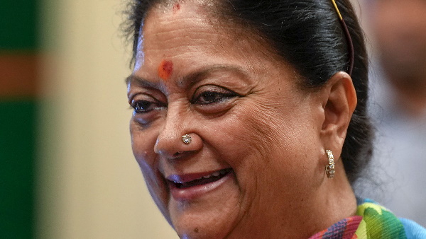 राजस्थान: 4 नवंबर को नामांकन पत्र दाखिल करेंगी वसुंधरा राजे