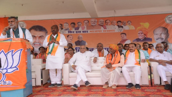 Prahlad Singh Patel targeted Congress and Rahul Gandhi in the public meeting in Barghat