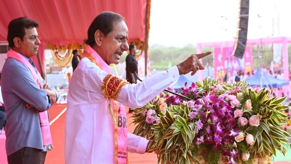 CM KCR in Jangaon rally