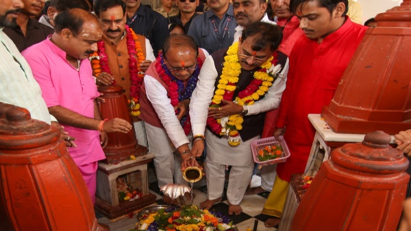 CM Shivraj Singh in Datia wished Navratri says Devi blessings in every house