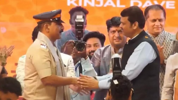 Maharashtra: Devendra Fadnavis honors policeman who exposed fake Garba ticket scam