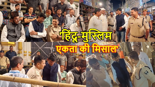 gaya DM and SSP took charge of immersion till late night, the initiative is being highly praised gaya DM and SSP took charge of immersion till late night, the initiative is being highly praised