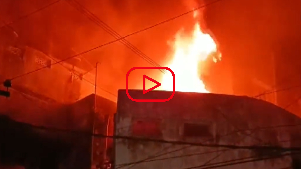 Fire in Boys Hostel of Hyderabad Fire in Boys Hostel of Hyderabad