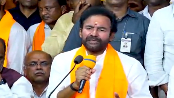 G Kishan Reddy over reservation for tribals