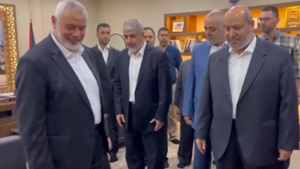 Hamas chief watching TV 