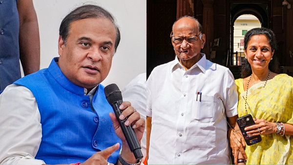 Himanta Biswa Sarma on Sharad Pawar Supriya Sule