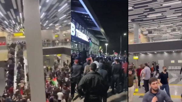 Russia’s Dagestan airport israeli flight