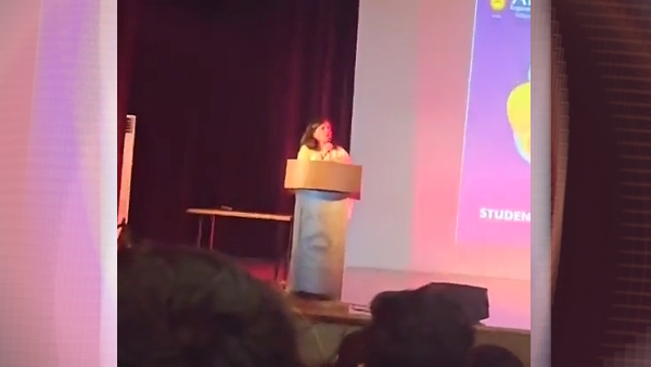 teacher mamta gautam gives clarification over Jai Shri Ram viral video dispute of ABES College