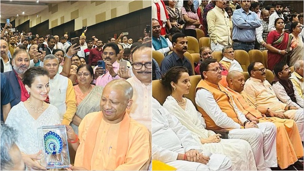 Kangana Ranaut CM Yogi Adityanath Tejas