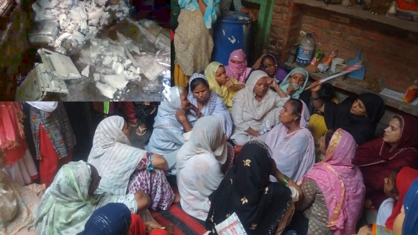 father and son died due to fire broke out in candle factory in kannauj of uttar pradesh 