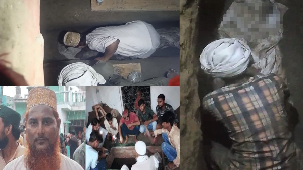 kaushambi news in a dream father told his son to repair his grave 