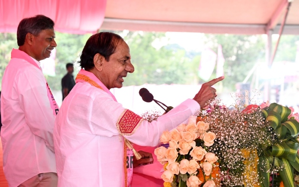  KCR over Telangana congress