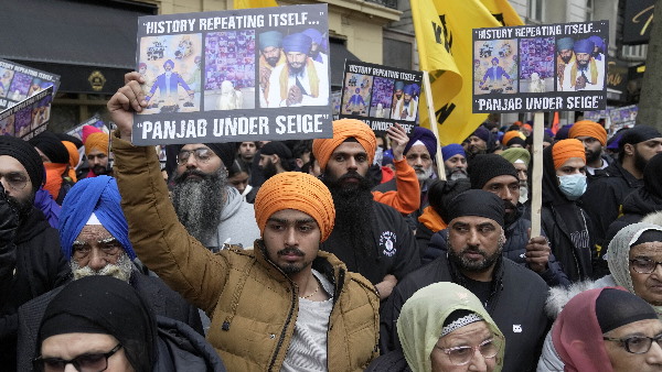 Khalistani Supporter Arrested in UK Khalistani Supporter Arrested in UK