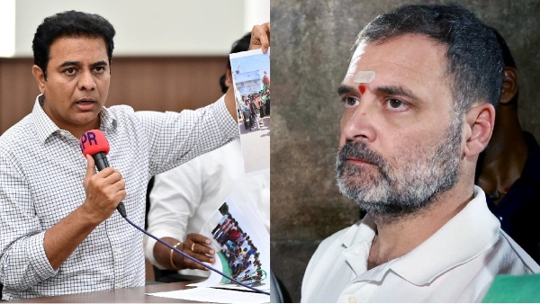 ktr on rahul gandhi and congress