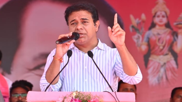  KTR over Congress manifesto