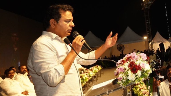 KTR taunts over Congress