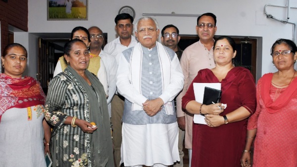 Haryana CM Manohar Lal Khattar