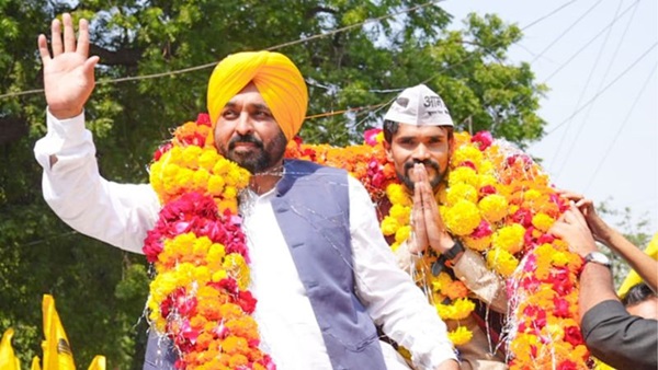 MP-election-2023-Punjab-CM-Bhagwant-Mann-in-Chhatarpur