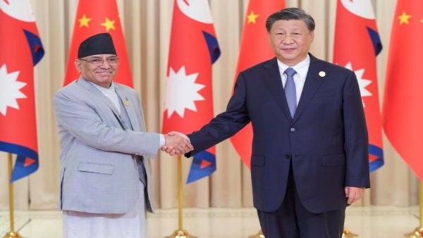 Nepal PM Prachanda on China