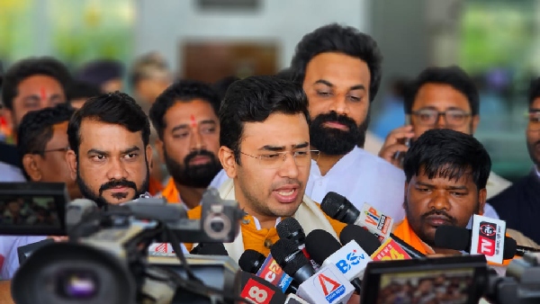 Tejaswi Surya amid Israel-Hamas war