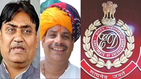 ed raid on rajasthan congress leader omprakash-hoodla govind-singh-dotasara