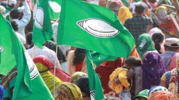 Odisha BJD Protest