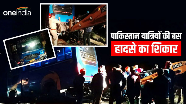 bus carrying Pakistani pilgrims on Hemkund Sahib Yatra collided with an electric pole, police rescued