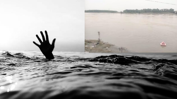 4 children drowned in Yamuna at UP Haryana Border body of 1 recovered search for 3 continues